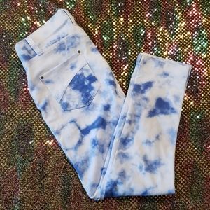 Blue Jean Wash Jeggings